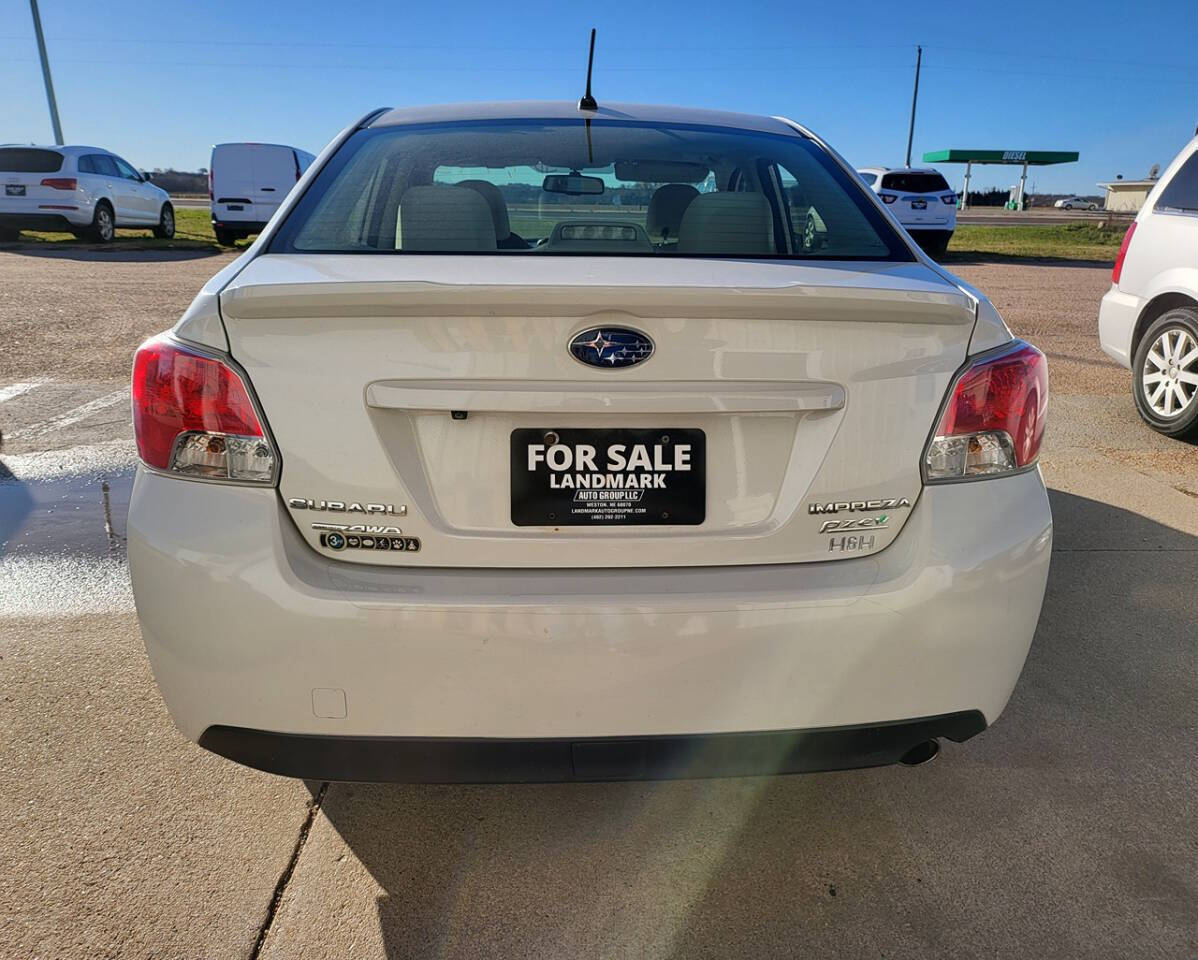 2015 Subaru Impreza for sale at LANDMARK AUTO GROUP LLC in Weston, NE