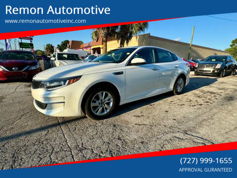 2016 Kia Optima for sale at Remon Automotive in Saint Petersburg FL