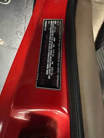 1986 Porsche 911 Carrera