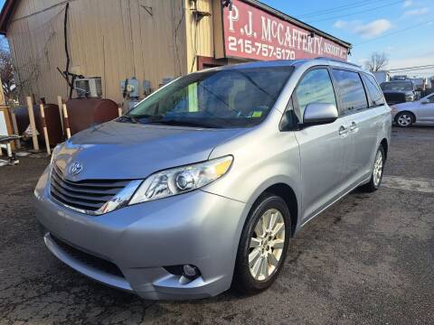 2013 Toyota Sienna for sale at P J McCafferty Inc in Langhorne PA