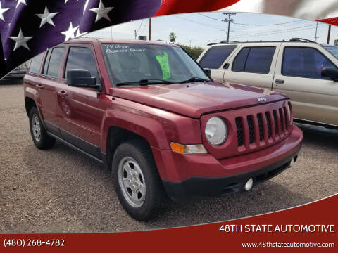 2014 Jeep Patriot for sale at 48TH STATE AUTOMOTIVE in Mesa AZ