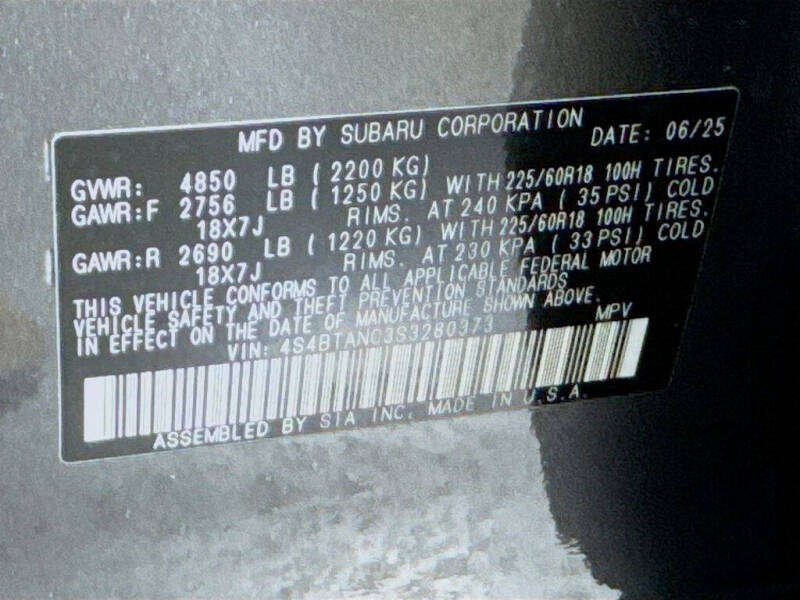 2025 Subaru Outback Limited