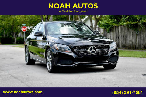 2016 Mercedes-Benz C-Class for sale at NOAH AUTO SALES in Hollywood FL