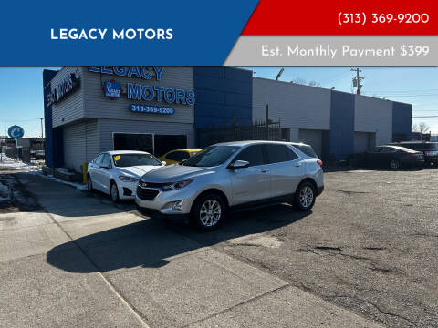 2020 Chevrolet Equinox for sale at Legacy Motors in Detroit MI