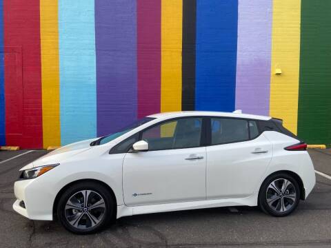 2018 Nissan LEAF for sale at JOSE MESA AUTO WHOLESALE , LLC in Portland OR