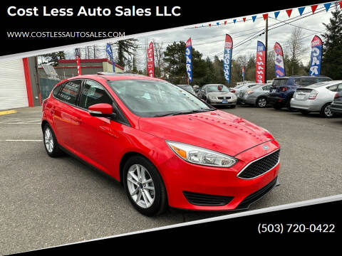 2015 Ford Focus for sale at Cost Less Auto Sales LLC in Portland OR