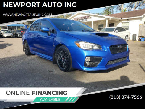 2016 Subaru WRX for sale at NEWPORT AUTO INC in Tampa FL