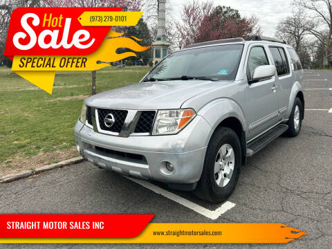 2005 Nissan Pathfinder for sale at STRAIGHT MOTOR SALES INC in Paterson NJ