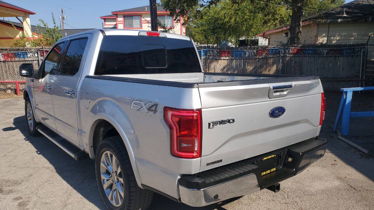 Used Car 2016 Ford F-150  Lariat 4x2 4dr Supercrew 6.5 Ft. Sb For Sale Under $25,000 In San Antonio, Texas