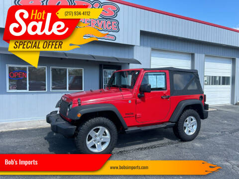 2014 Jeep Wrangler for sale at Bob's Imports in Clinton IL