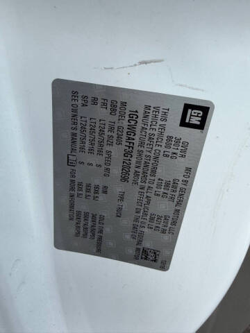 2016 Chevrolet Express 2500