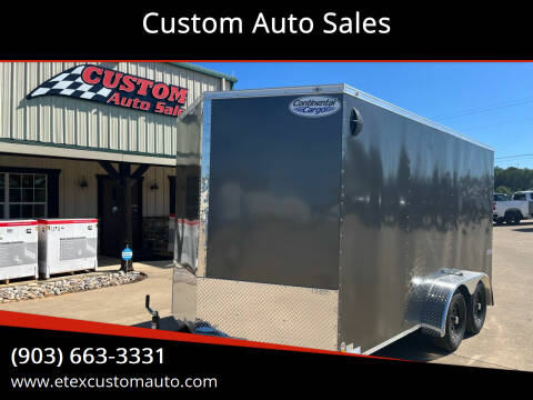 2024 Continental Cargo 7x14 Enclosed Trailer for sale at Custom Auto Sales - TRAILERS in Longview TX