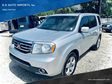 2012 Honda Pilot for sale at R-D AUTO IMPORTS, Inc in Charlotte NC