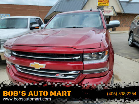 2018 Chevrolet Silverado 1500 for sale at BOB'S AUTO MART in Lewistown MT