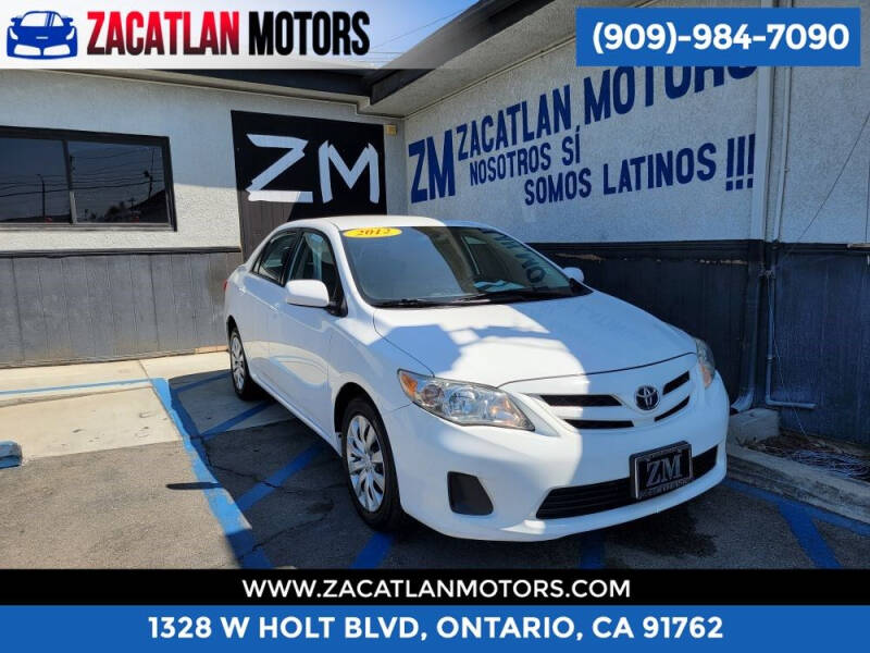 2012 Toyota Corolla for sale at Ontario Auto Square in Ontario CA