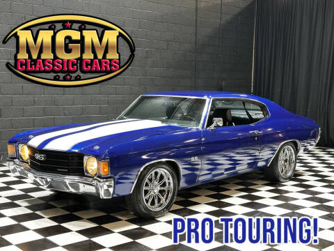 1972 Chevrolet Chevelle for sale at MGM CLASSIC CARS in Addison IL