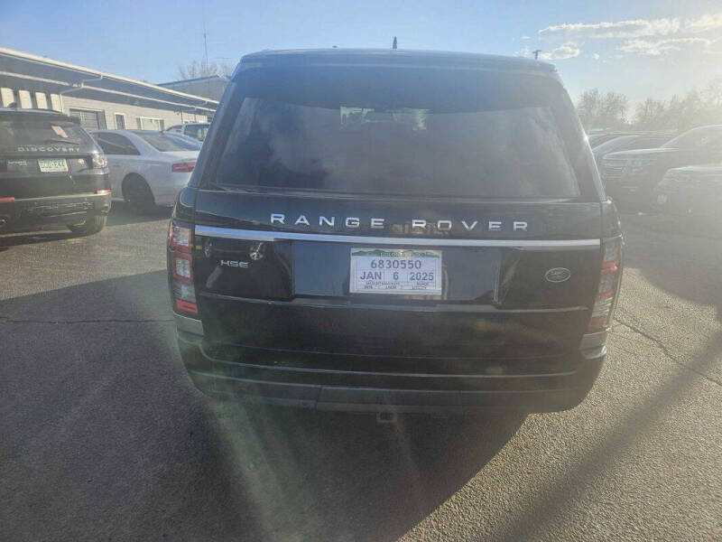 2016 Land Rover Range Rover HSE