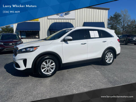 2020 Kia Sorento for sale at Larry Whicker Motors in Kernersville NC