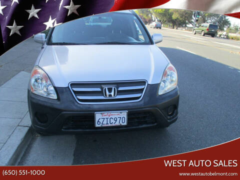 2006 Honda CR-V for sale at West Auto Sales in Belmont CA