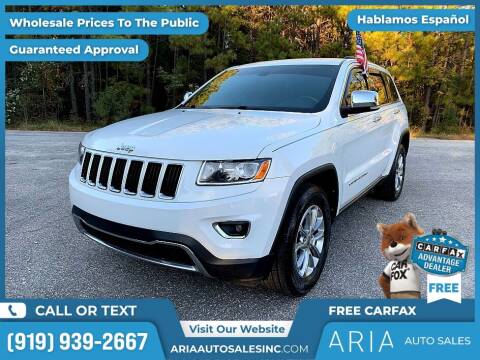 2014 Jeep Grand Cherokee for sale at ARIA AUTO SALES INC in Raleigh NC
