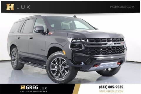 2022 Chevrolet Tahoe for sale at HGREG LUX EXCLUSIVE MOTORCARS in Pompano Beach FL