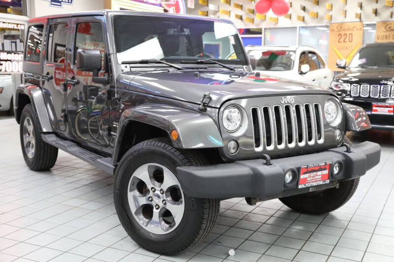 2018 Jeep Wrangler JK Unlimited for sale at Windy City Motors in Chicago IL