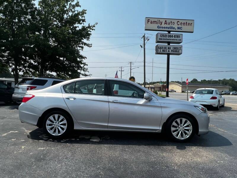 2014 Honda Accord for sale at FAMILY AUTO CENTER in Greenville NC