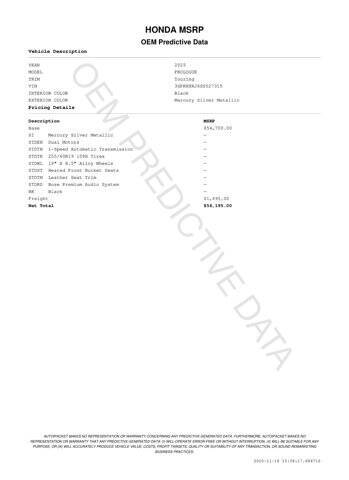 2025 Honda Prologue Touring