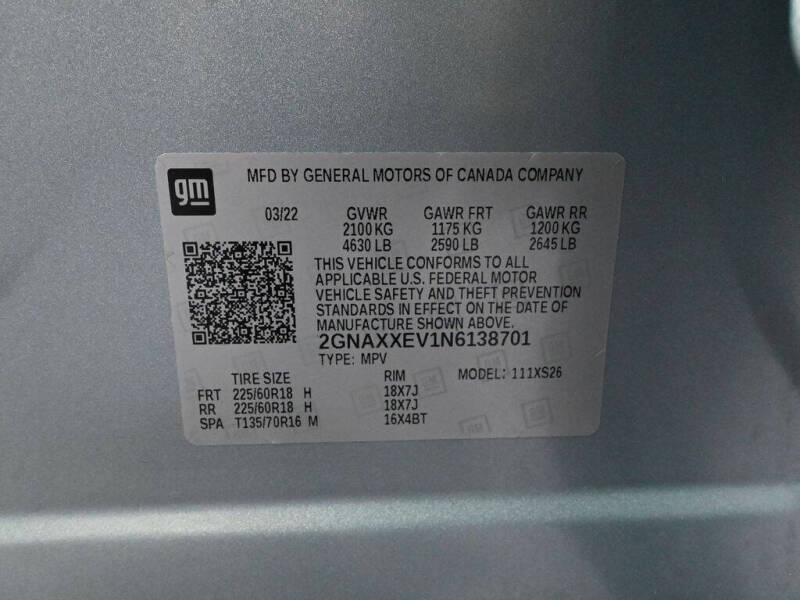 2022 Chevrolet Equinox Premier