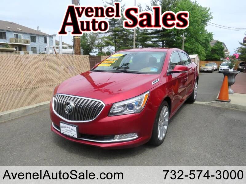 2014 Buick LaCrosse for sale at Avenel Auto Sales in Avenel NJ