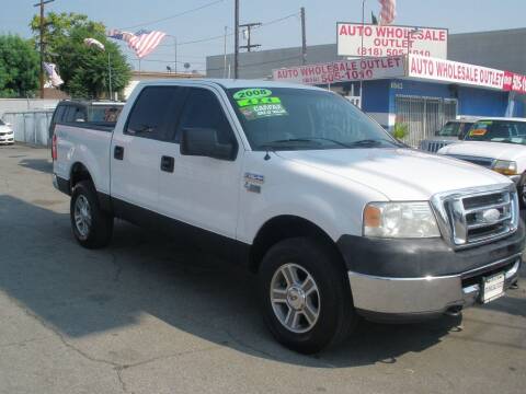 2008 Ford F-150 for sale at AUTO WHOLESALE OUTLET in North Hollywood CA
