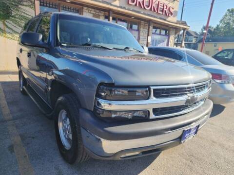 2002 Chevrolet Tahoe for sale at USA Auto Brokers in Houston TX