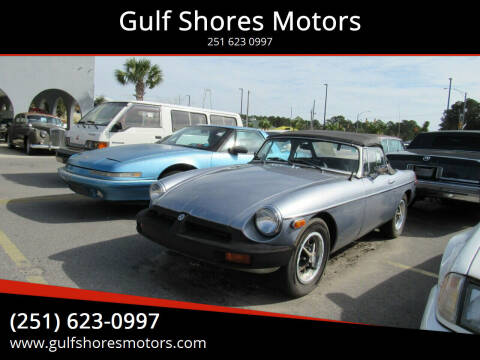 1974 MG MGB for sale at Gulf Shores Motors in Gulf Shores AL