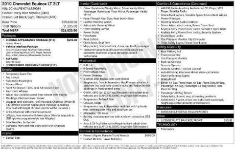 2010 Chevrolet Equinox LT