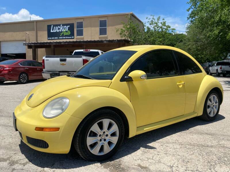 2009 Volkswagen New Beetle for sale at LUCKOR AUTO in San Antonio TX