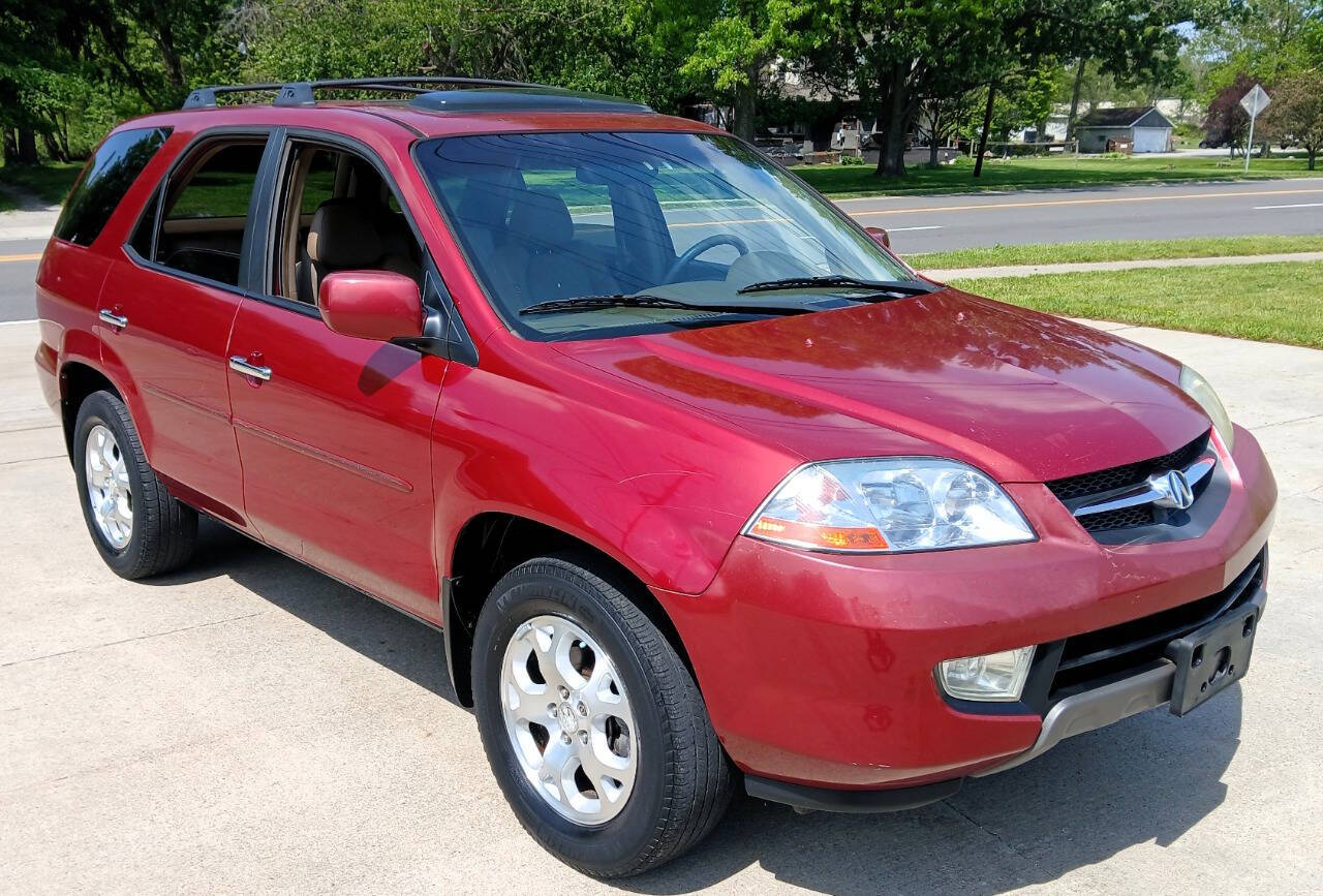 Red 2002 Acura MDX Touring AWD Touring 4dr SUV 2