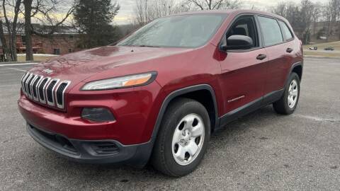 2014 Jeep Cherokee for sale at 411 Trucks & Auto Sales Inc. in Maryville TN