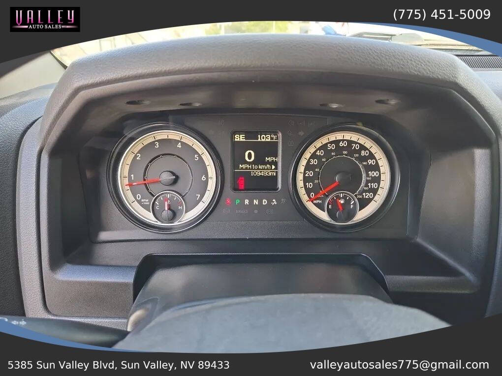 Black 2017 Ram 1500 Express 4x2 Express 2dr Regular Cab 6.3 ft. SB Pickup 7