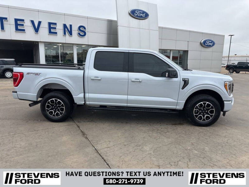 Used 2022 Ford F-150 XLT with VIN 1FTFW1E85NKD41032 for sale in Enid, OK