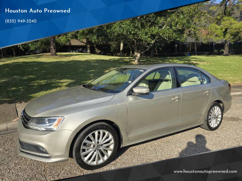 2016 Volkswagen Jetta for sale at Houston Auto Preowned in Houston TX