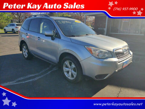 2014 Subaru Forester for sale at Peter Kay Auto Sales in Alden NY