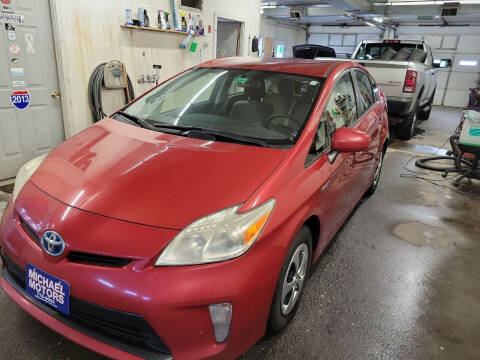 2013 Toyota Prius for sale at MICHAEL MOTORS in Farmington ME