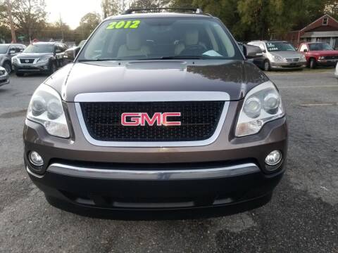 2012 GMC Acadia for sale at Superior Auto in Selma NC
