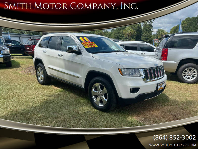 2011 Jeep Grand Cherokee for sale at Smith Motor Company, Inc. in Mc Cormick SC