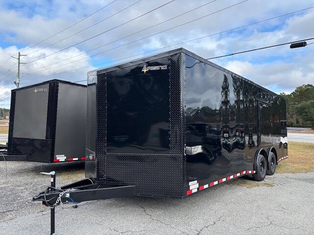 2025 Arising 8.5x24 Enclosed Cargo Race Trailer for sale at Cross Resurrection Golf Carts and Trailers in Rincon, GA