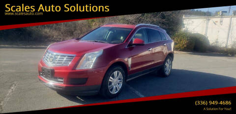 2013 Cadillac SRX for sale at Scales Auto Solutions in Madison NC