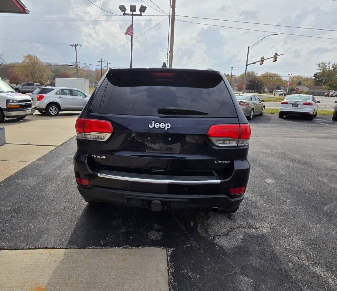 2015 Jeep Grand Cherokee for sale at Bastian s Auto Outlet in Coal Valley, IL