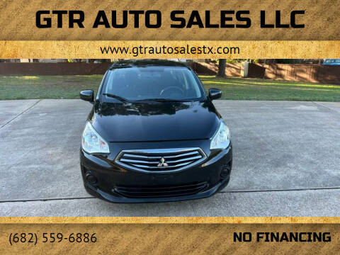 2018 Mitsubishi Mirage G4 for sale at GTR Auto Sales LLC in Haltom City TX