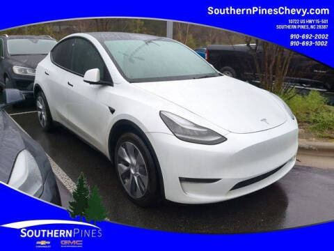2021 Tesla Model Y for sale at PHIL SMITH AUTOMOTIVE GROUP - SOUTHERN PINES GM in Southern Pines NC