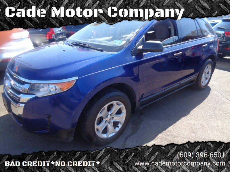 2013 Ford Edge for sale at Cade Motor Company in Lawrence Township NJ
